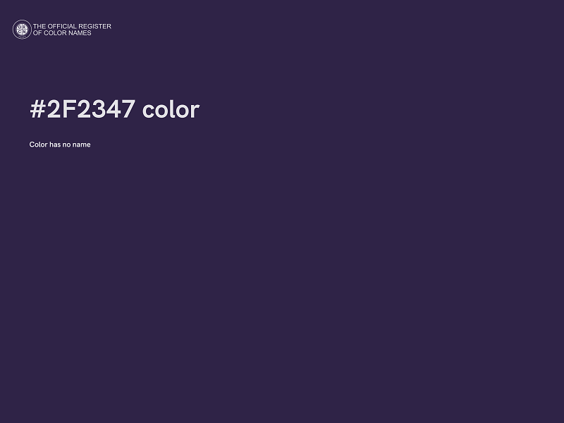 #2F2347 color image