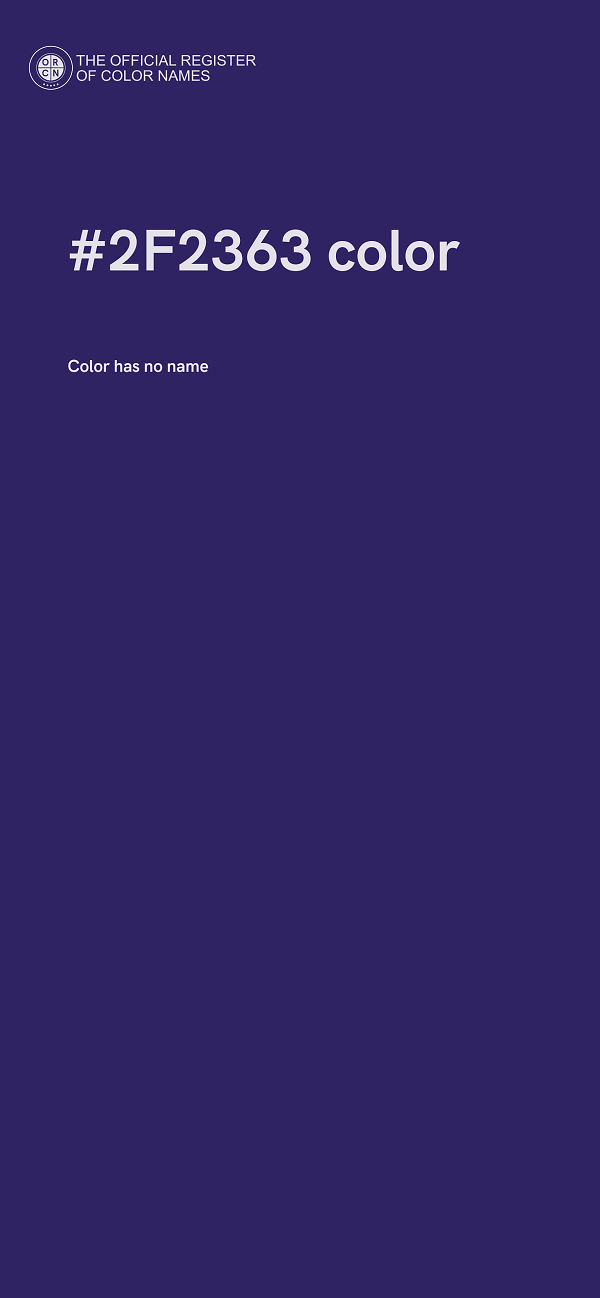 #2F2363 color image