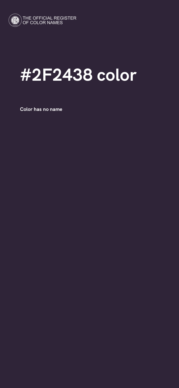 #2F2438 color image
