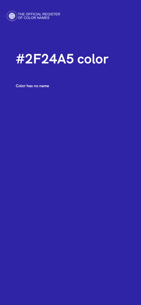 #2F24A5 color image