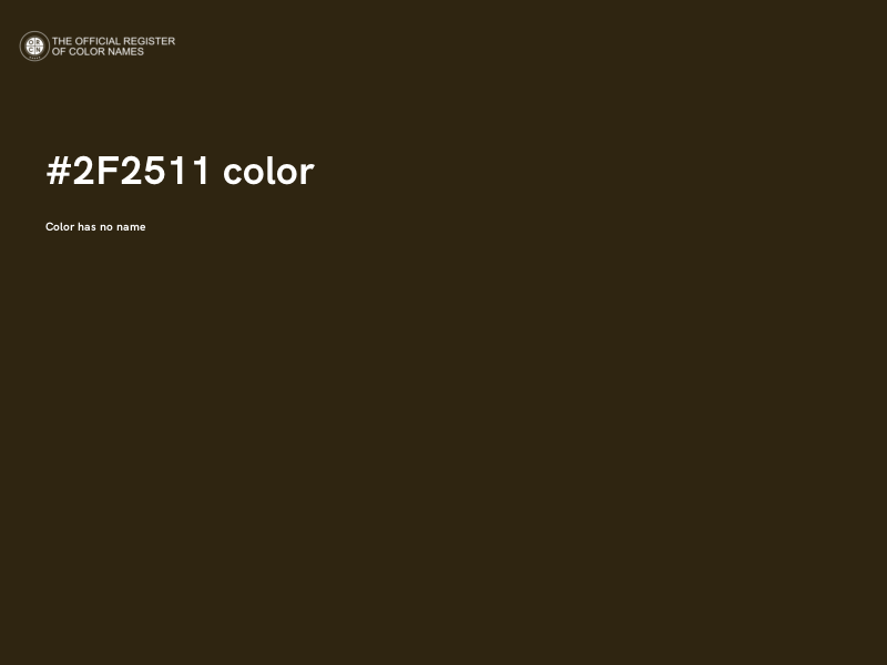 #2F2511 color image