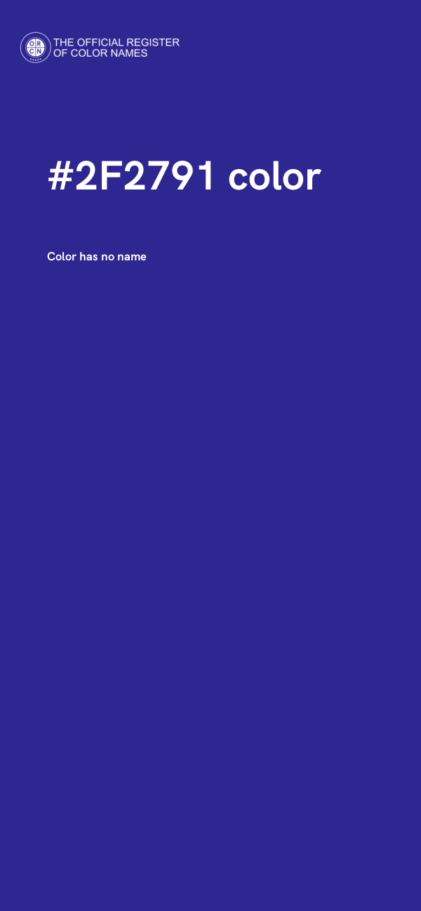 #2F2791 color image