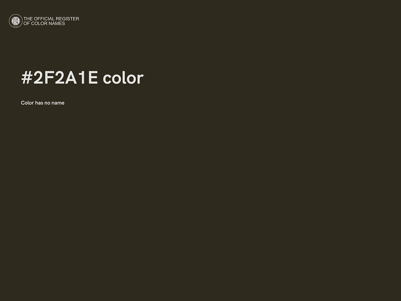 #2F2A1E color image