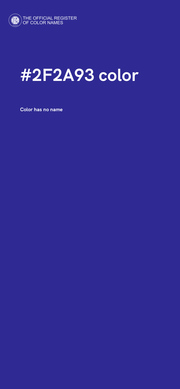 #2F2A93 color image