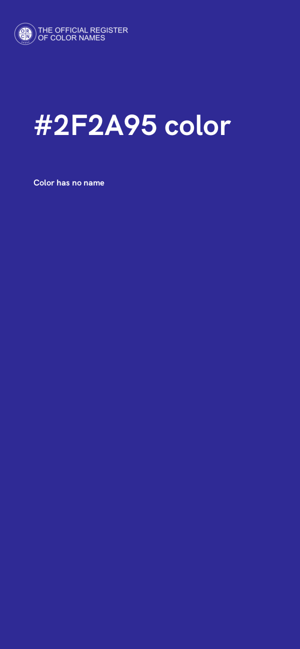 #2F2A95 color image