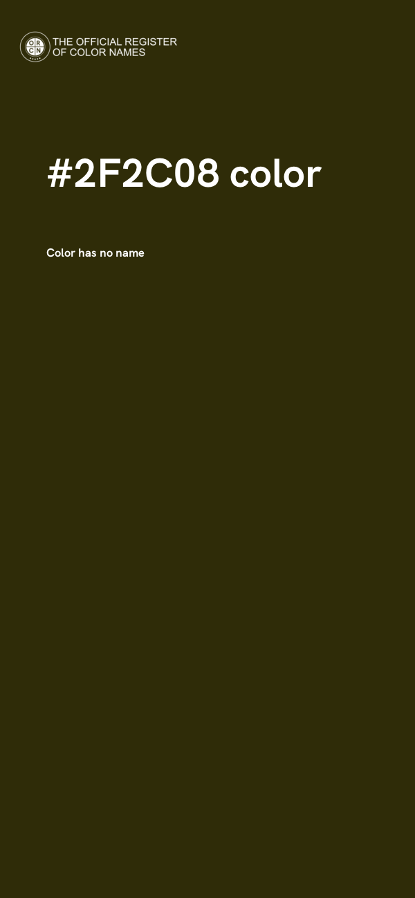 #2F2C08 color image
