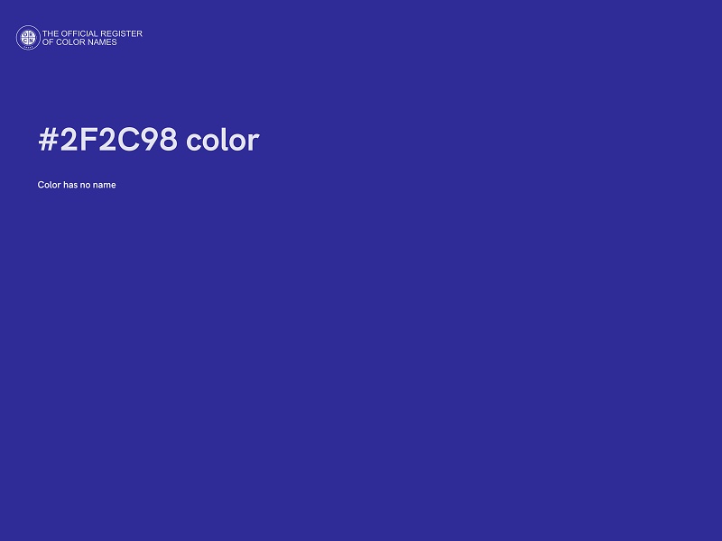 #2F2C98 color image