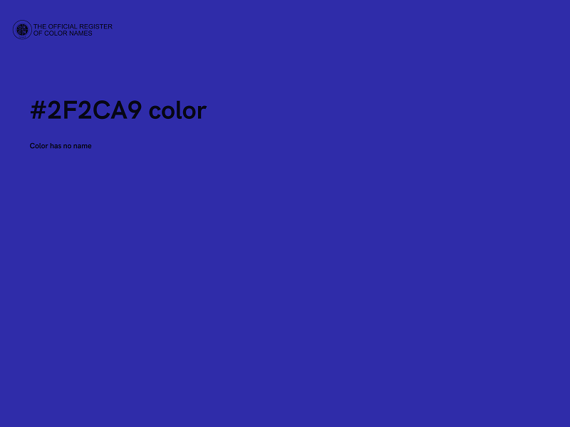 #2F2CA9 color image