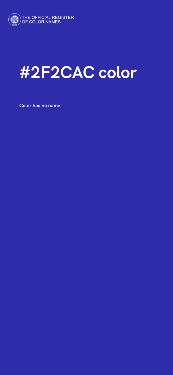 #2F2CAC color image