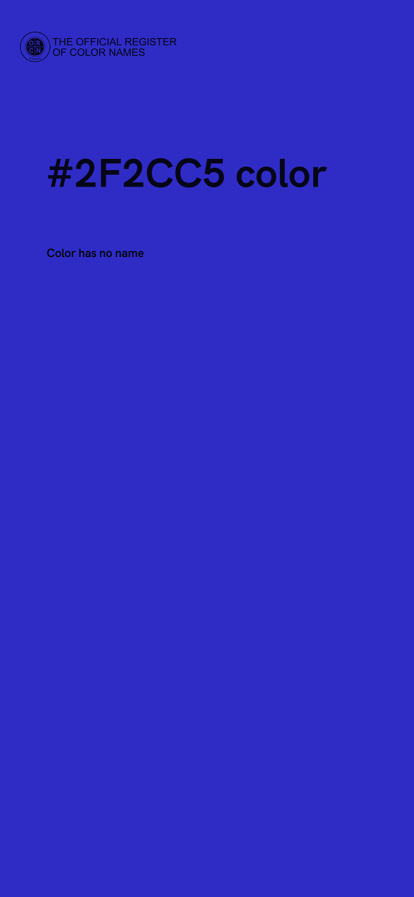 #2F2CC5 color image