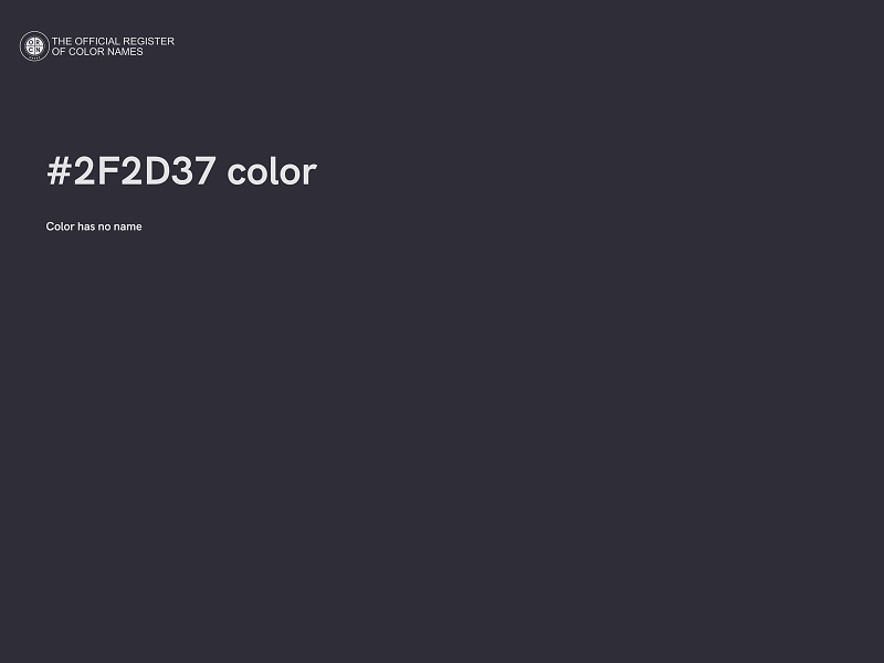 #2F2D37 color image