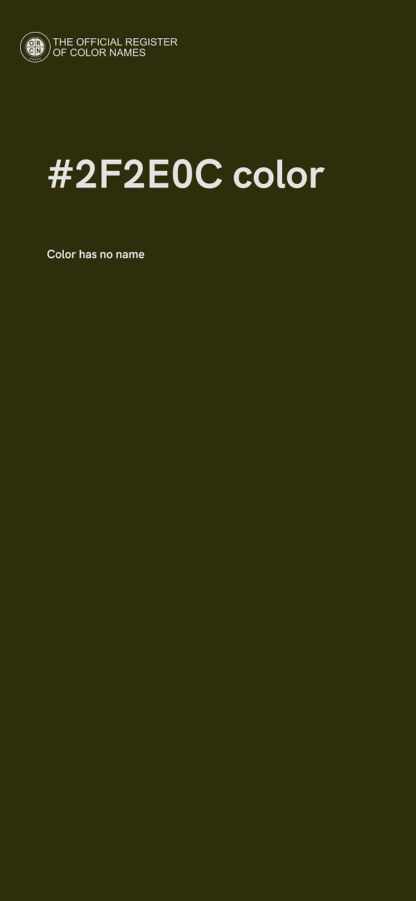 #2F2E0C color image