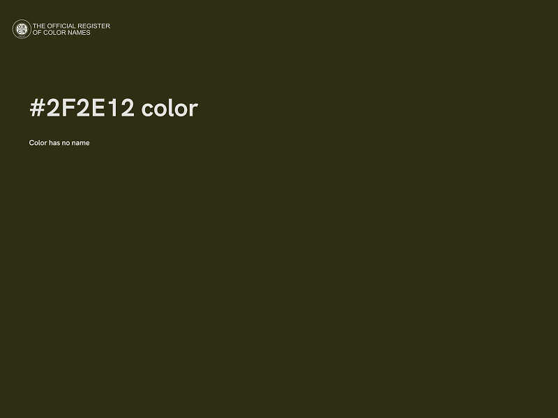 #2F2E12 color image