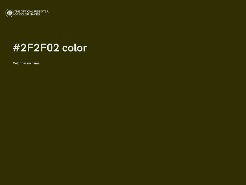 #2F2F02 color image