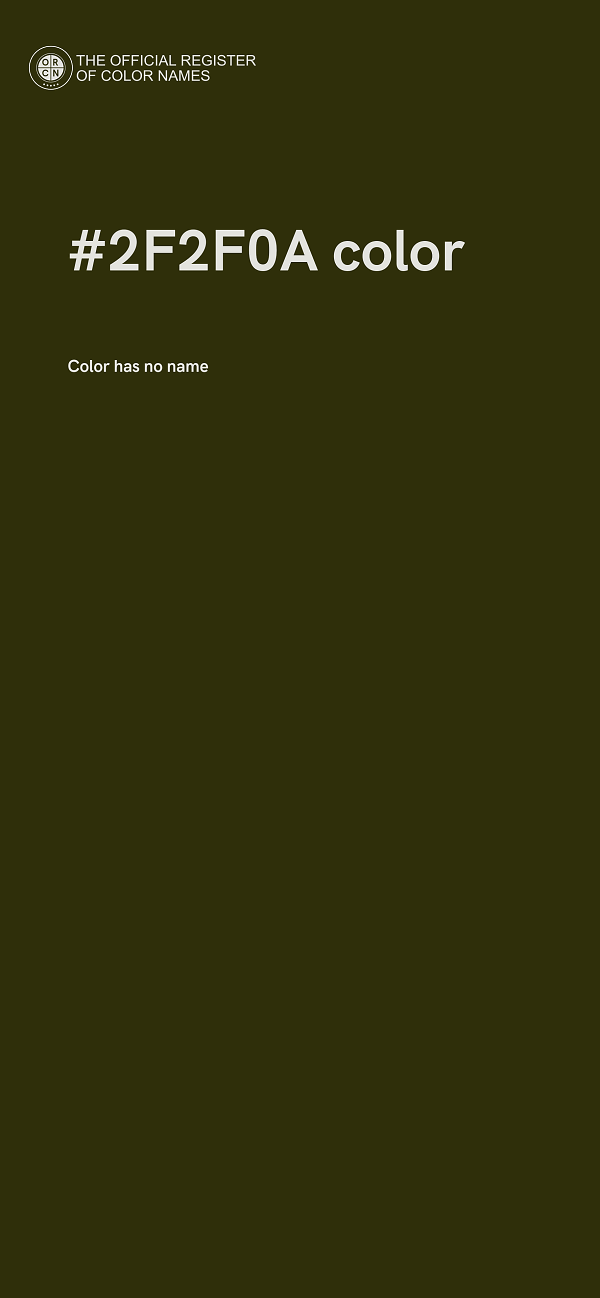 #2F2F0A color image