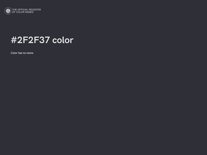 #2F2F37 color image