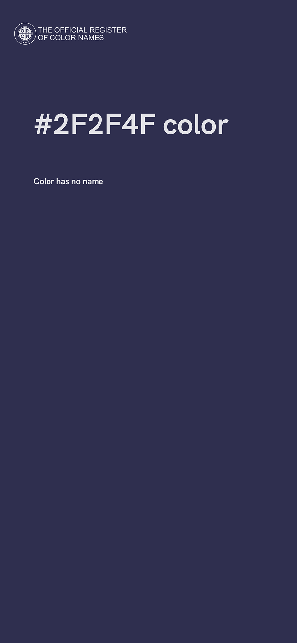 #2F2F4F color image