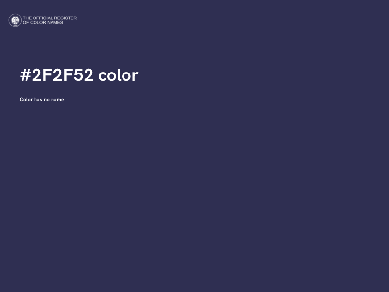 #2F2F52 color image