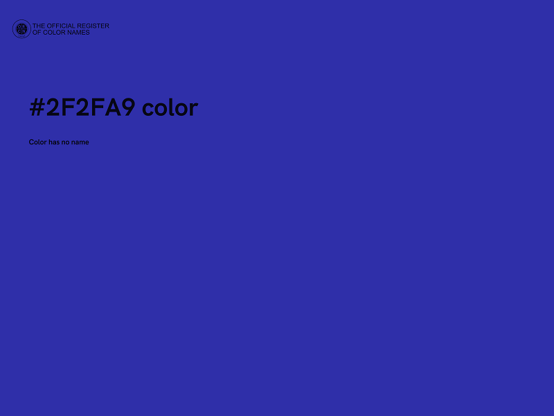 #2F2FA9 color image
