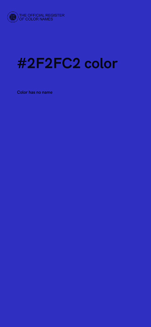 #2F2FC2 color image