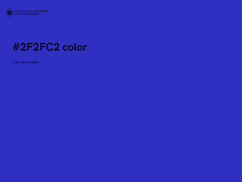 #2F2FC2 color image