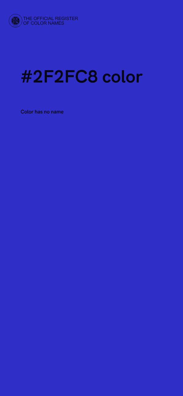 #2F2FC8 color image