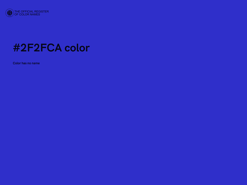 #2F2FCA color image