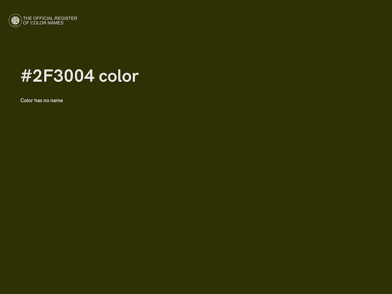 #2F3004 color image