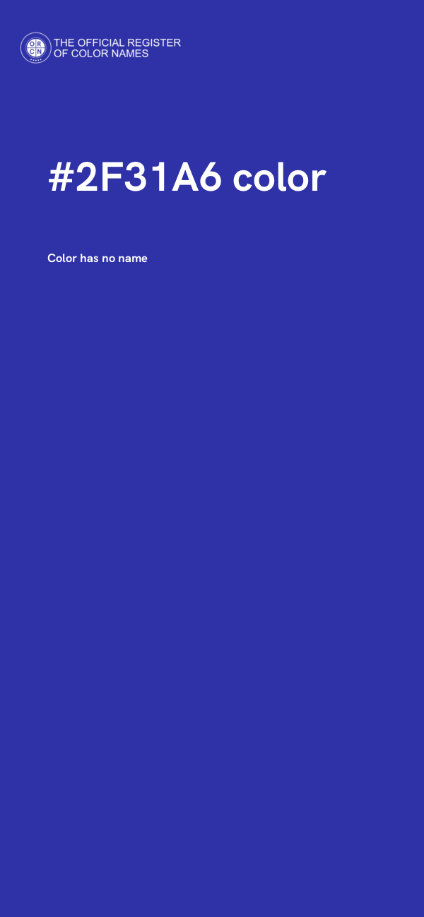 #2F31A6 color image