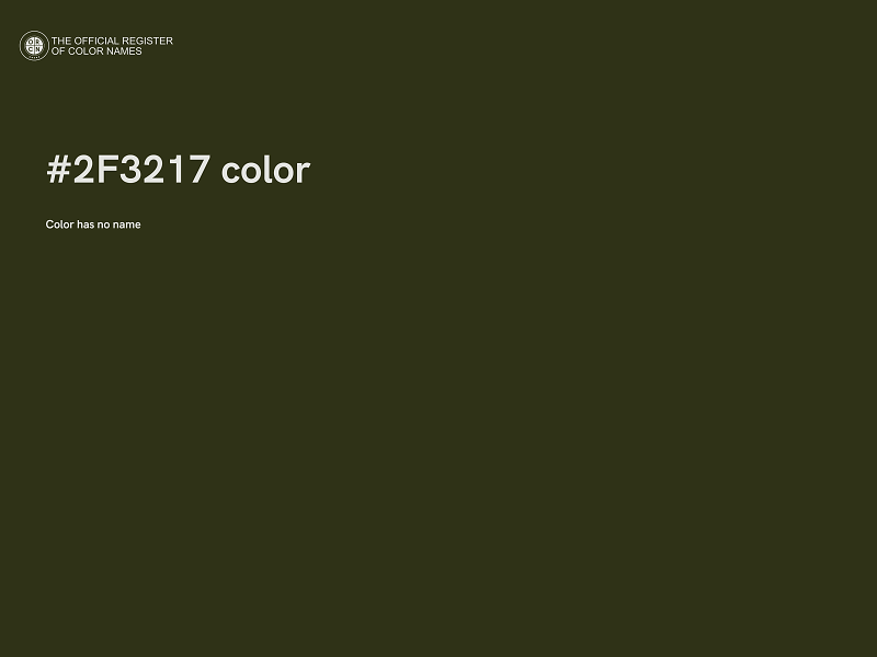 #2F3217 color image