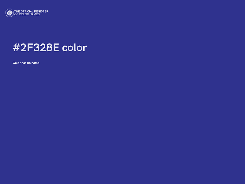 #2F328E color image