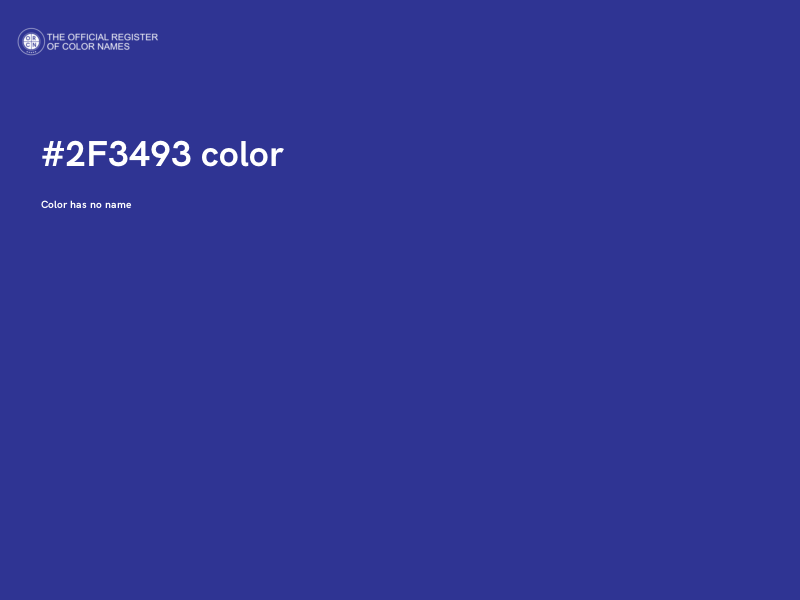 #2F3493 color image