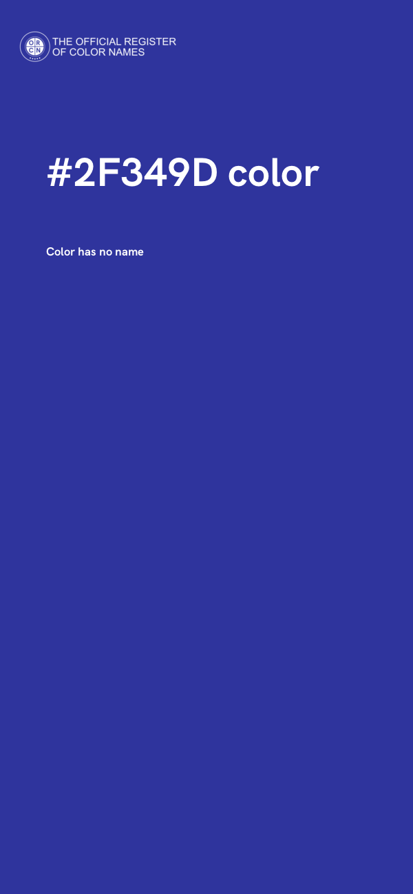 #2F349D color image