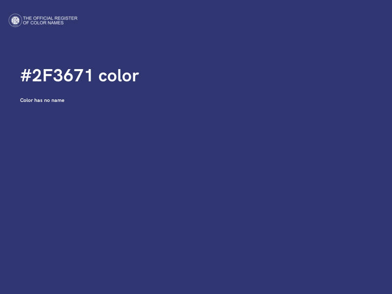 #2F3671 color image