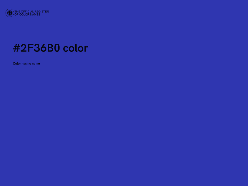 #2F36B0 color image