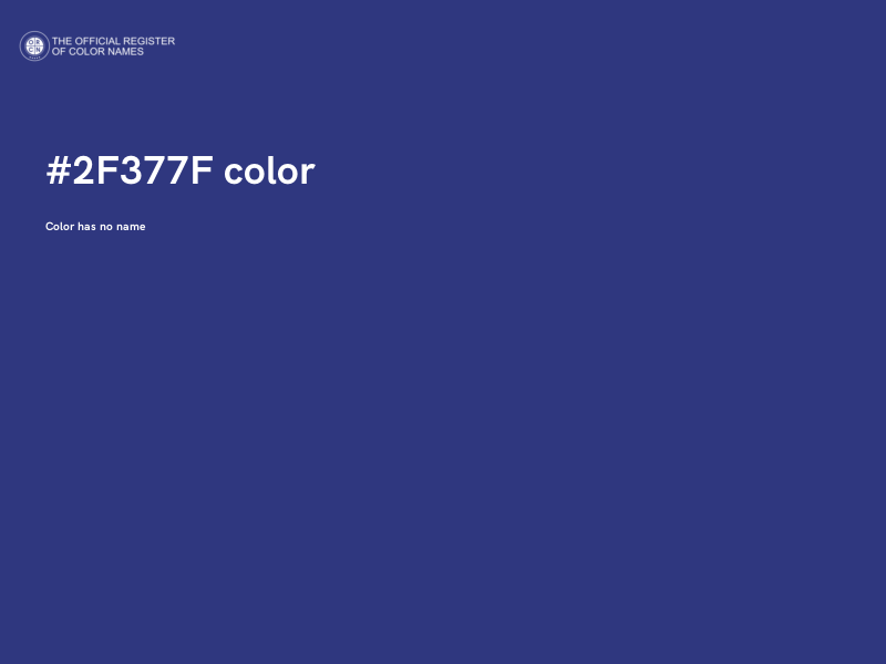 #2F377F color image