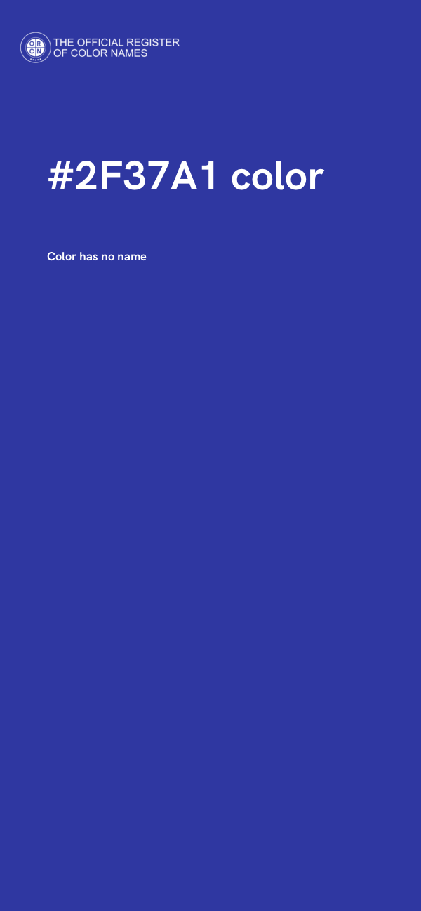 #2F37A1 color image