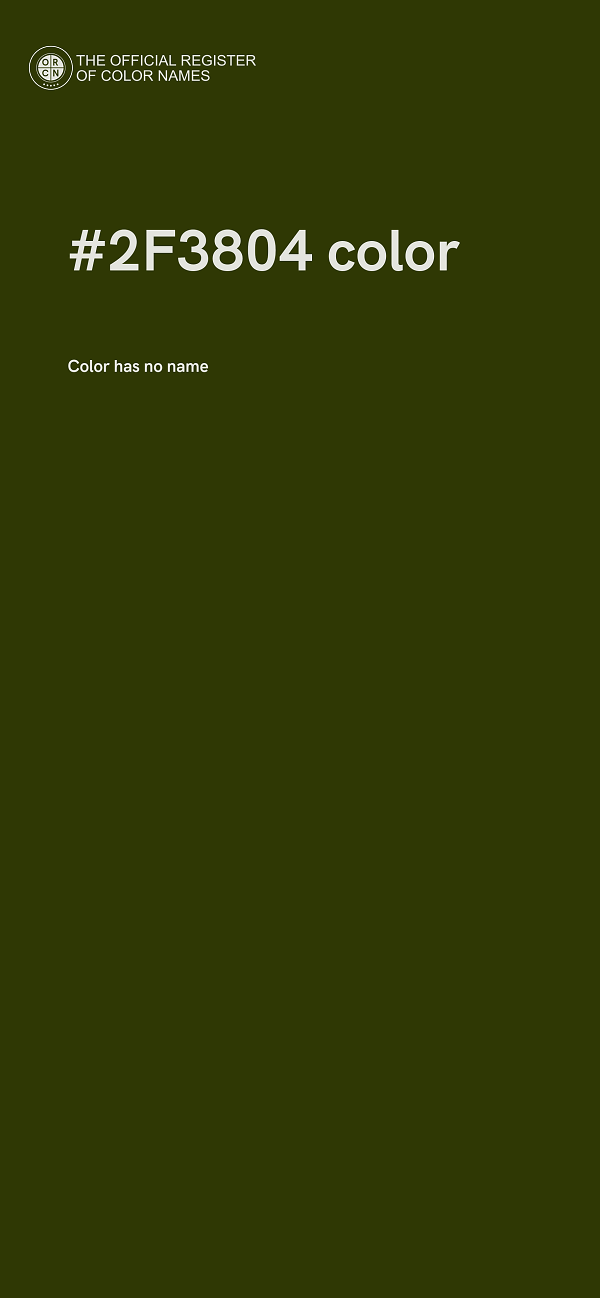 #2F3804 color image