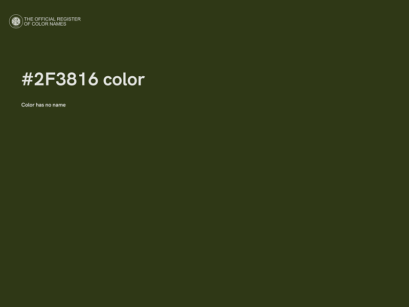 #2F3816 color image