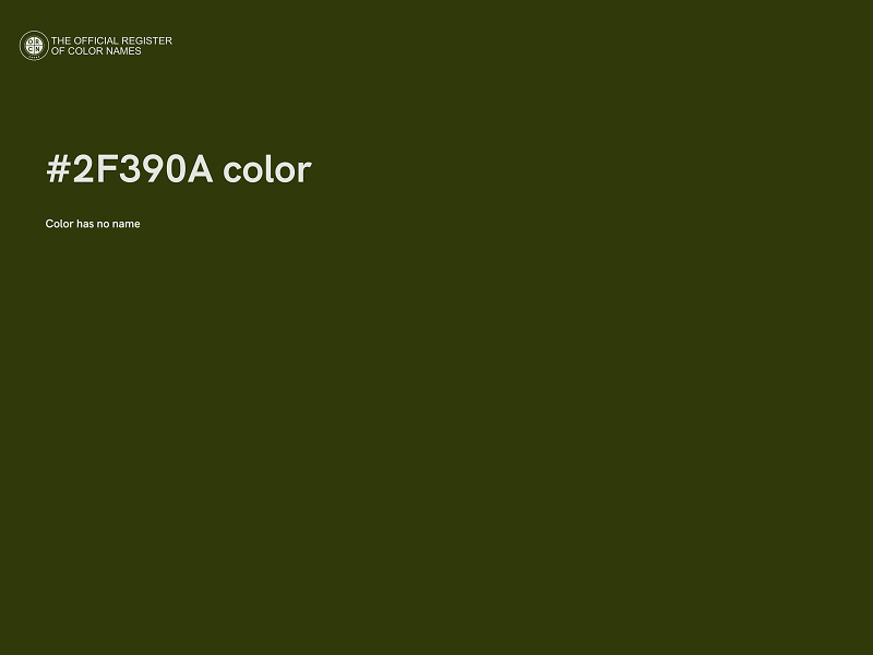 #2F390A color image