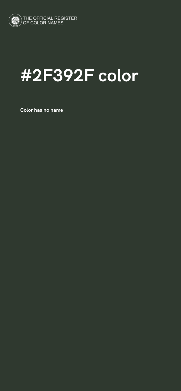 #2F392F color image