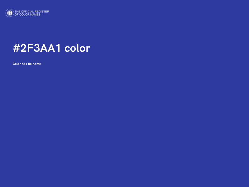 #2F3AA1 color image
