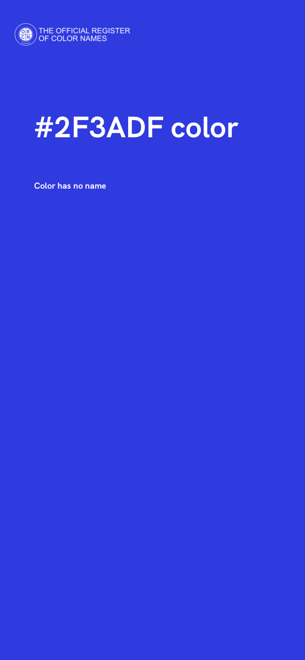#2F3ADF color image