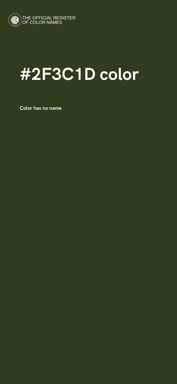 #2F3C1D color image