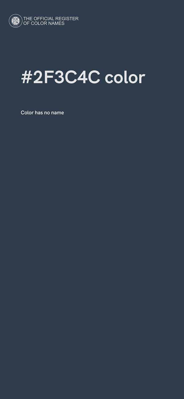#2F3C4C color image