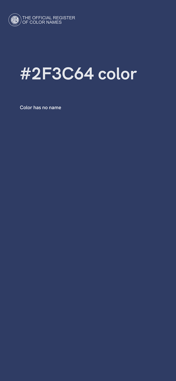 #2F3C64 color image