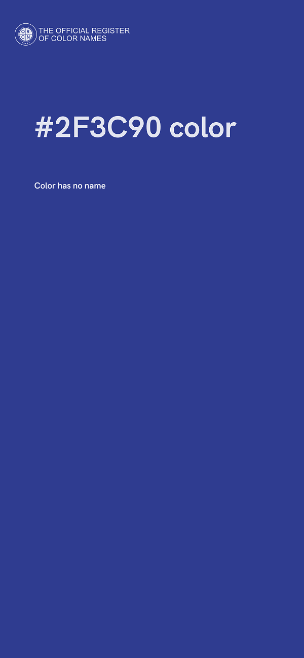 #2F3C90 color image