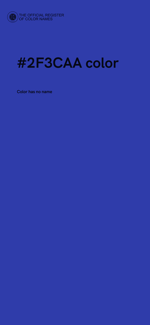 #2F3CAA color image