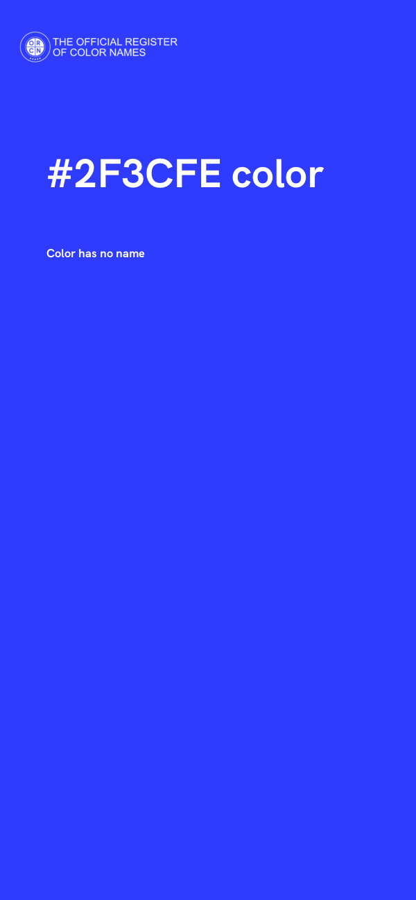 #2F3CFE color image