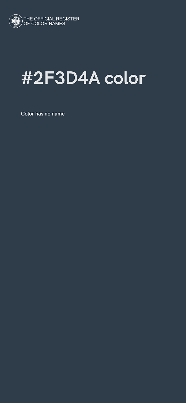#2F3D4A color image
